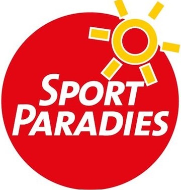 Sportparadies Logo - Kunde von ReproTek für Druckaufträge