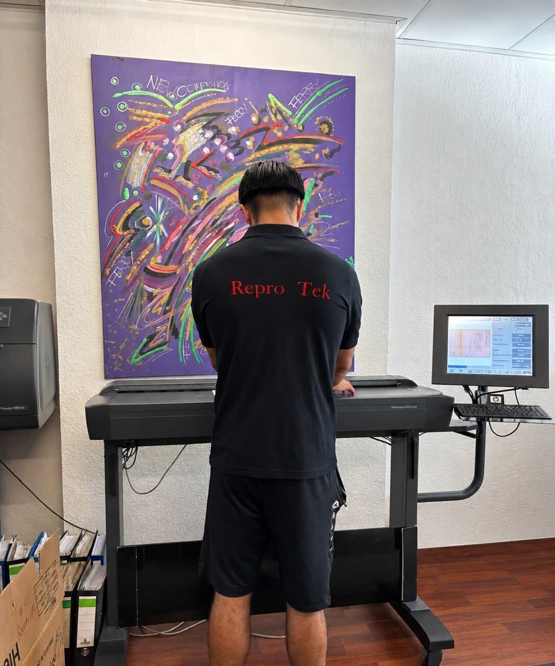 Großformat Scanner bei Reprotek Gelsenkirchen